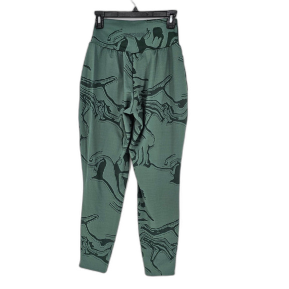 Gymshark GS Power Green Jogger High Waisted Small Activewear - Picture 2 of 6